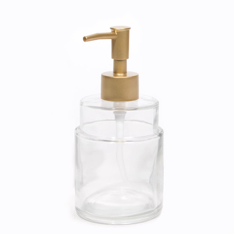 GOLD ZOYA Transparent Dispenser