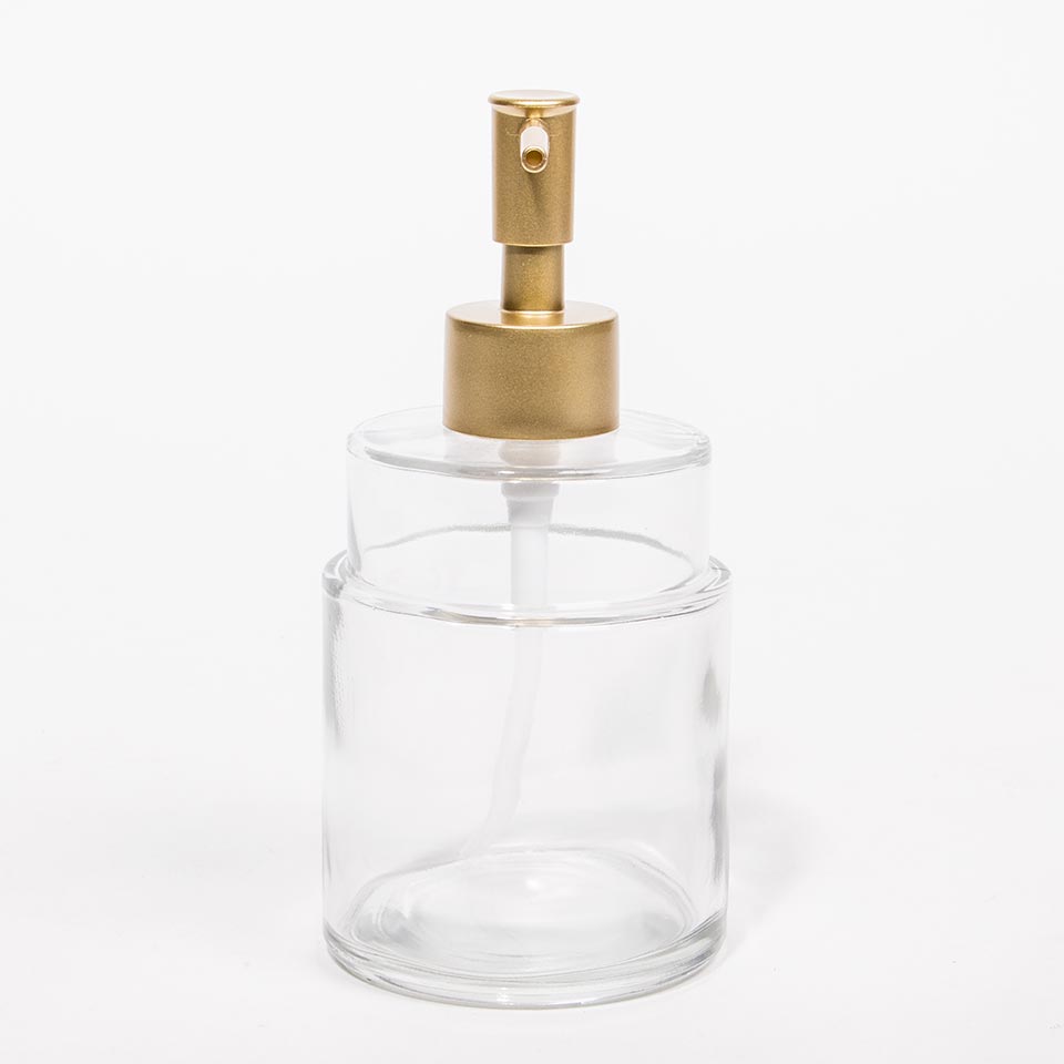 GOLD ZOYA Transparent Dispenser