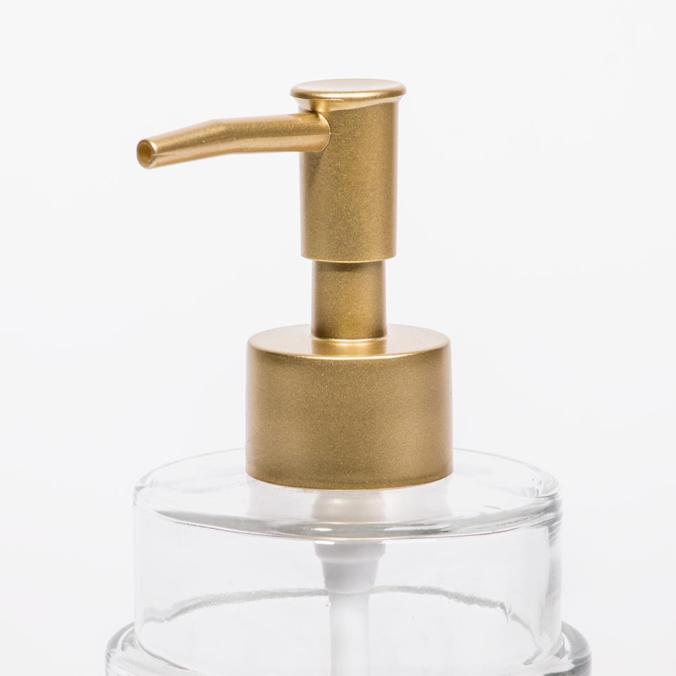 GOLD ZOYA Transparent Dispenser