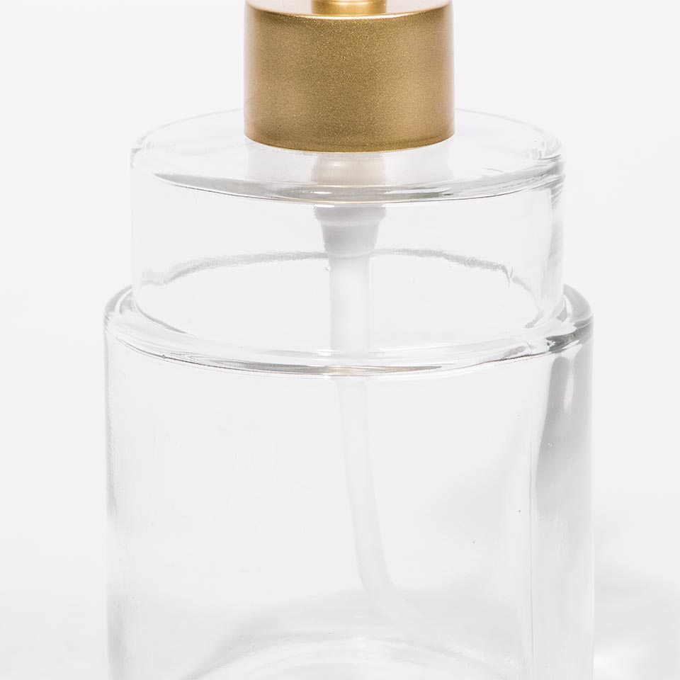 GOLD ZOYA Transparent Dispenser