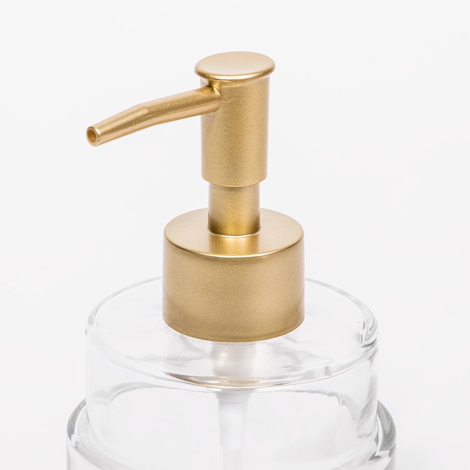 GOLD ZOYA Transparent Dispenser