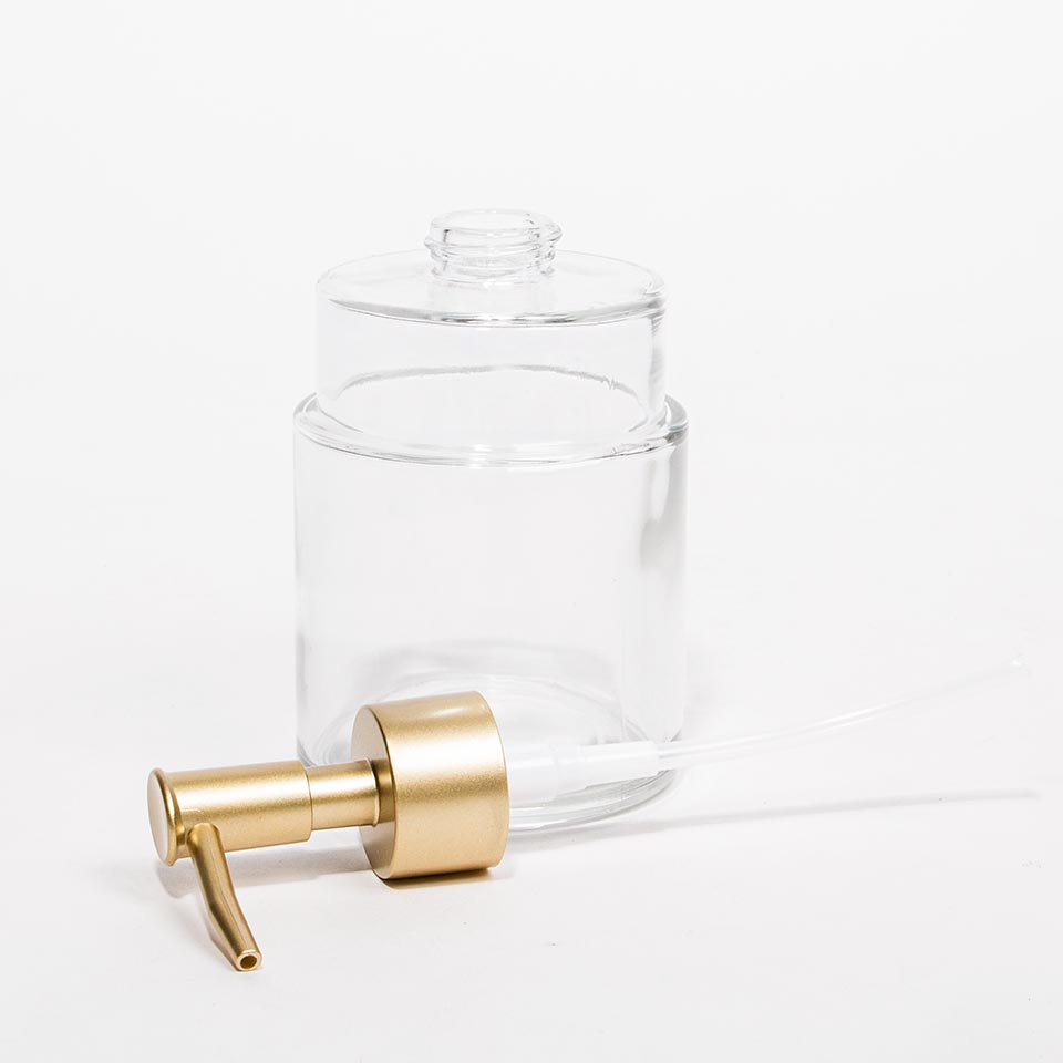 GOLD ZOYA Transparent Dispenser