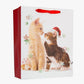 Saco de Papel CHRISTMAS CATS 26x32cm