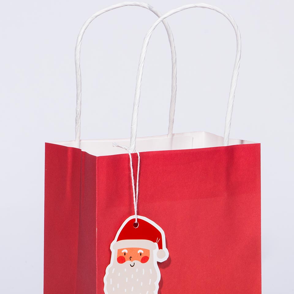 SANTA CLAUS Christmas Gift Bag Set