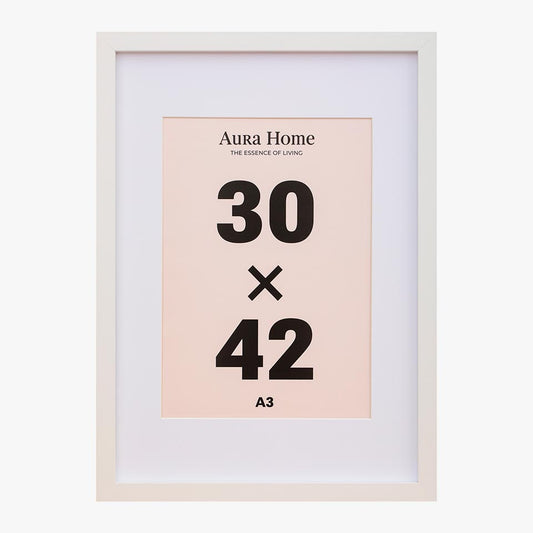 Moldura RODALM Branco A3 30x42cm