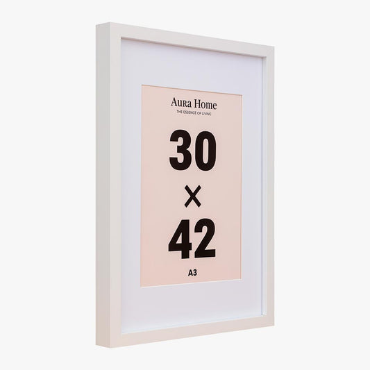 Moldura RODALM Branco A3 30x42cm