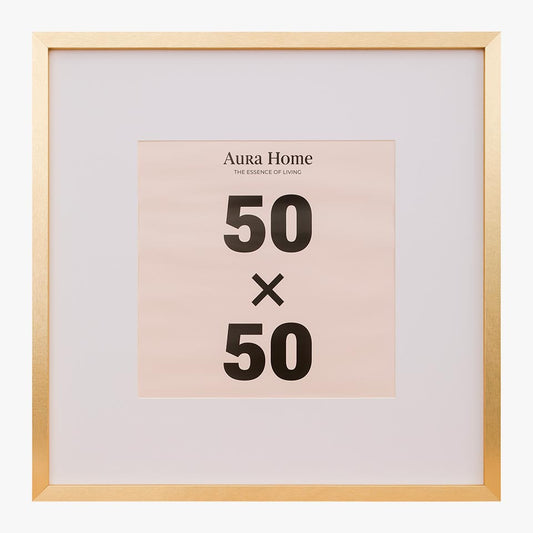 Moldura RODALM Dourado 50x50cm