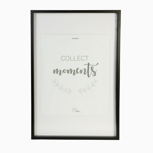 MOMENTS BLACK frame 62.5x92.5cm