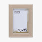 PHOTO FRAME Beige 10x15cm