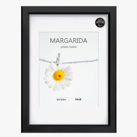 Moldura MARGARIDA Preto 30x40cm