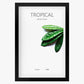 Moldura TROPICAL Preto 30x45cm
