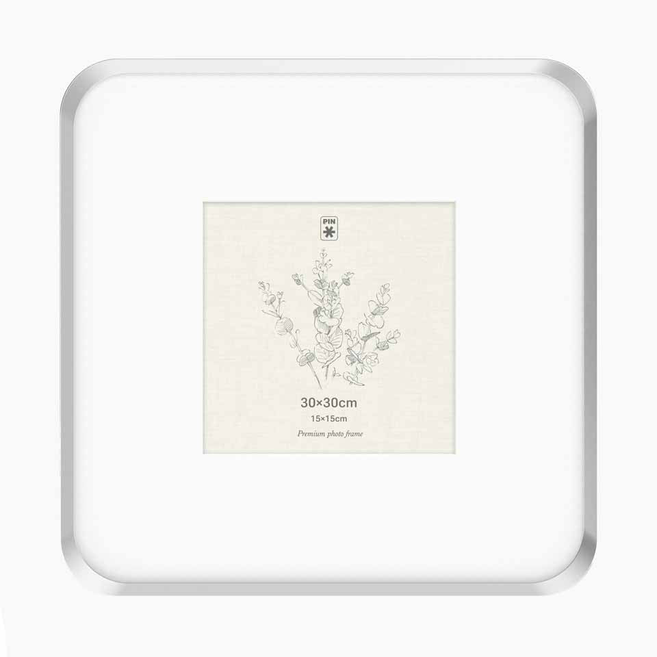 Moldura COLLECT MOMENTS Prateado 15x15cm