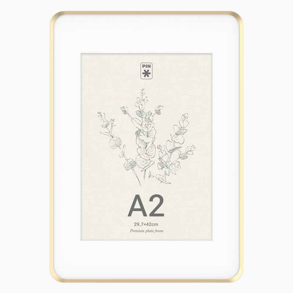 Moldura COLLECT MOMENTS Dourado 29,7x42cm