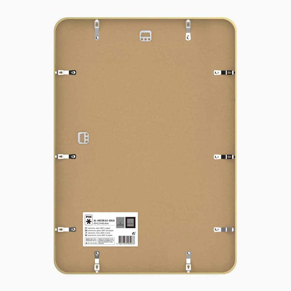 Moldura COLLECT MOMENTS Dourado 29,7x42cm