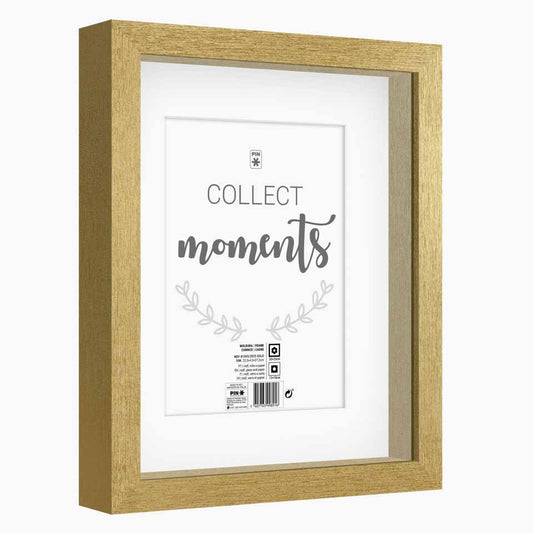 Moldura MOMENTS Dourada 20x25cm