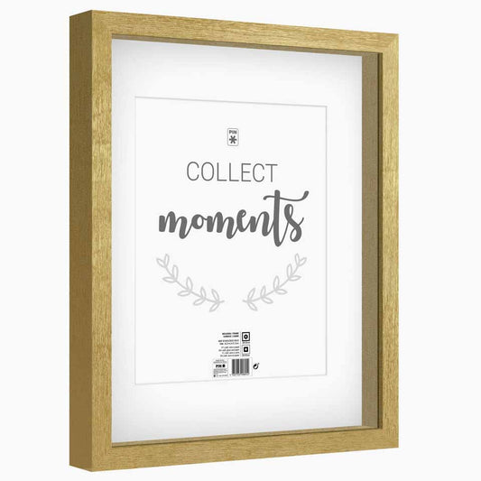 Moldura MOMENTS Dourada 28x35cm
