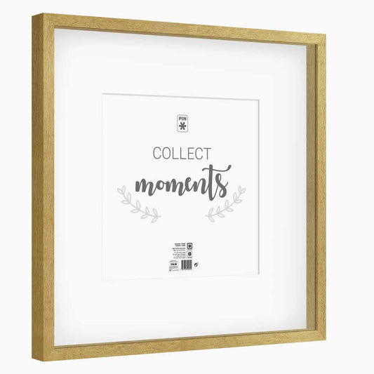 Moldura MOMENTS Dourada 50x50cm