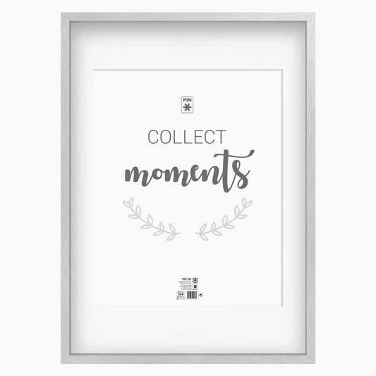 Moldura MOMENTS Prateada 50x70cm