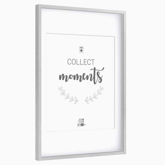 Moldura MOMENTS Prateada 60x90cm