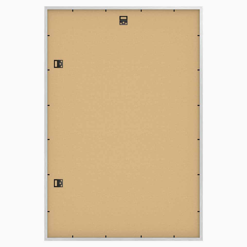 Moldura MOMENTS Prateada 60x90cm