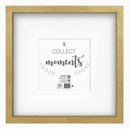 Moldura MOMENTS Dourada 30x30cm