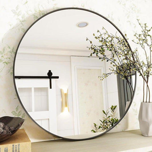 PAOLA Mirror Black D71cm