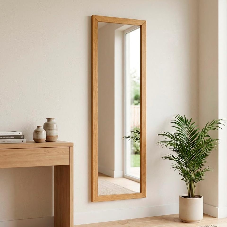 REFLECT Mirror 34.5x1.5x124.5cm