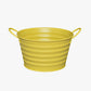 Vaso com Pegas LONG LINES Amarelo 0.9L