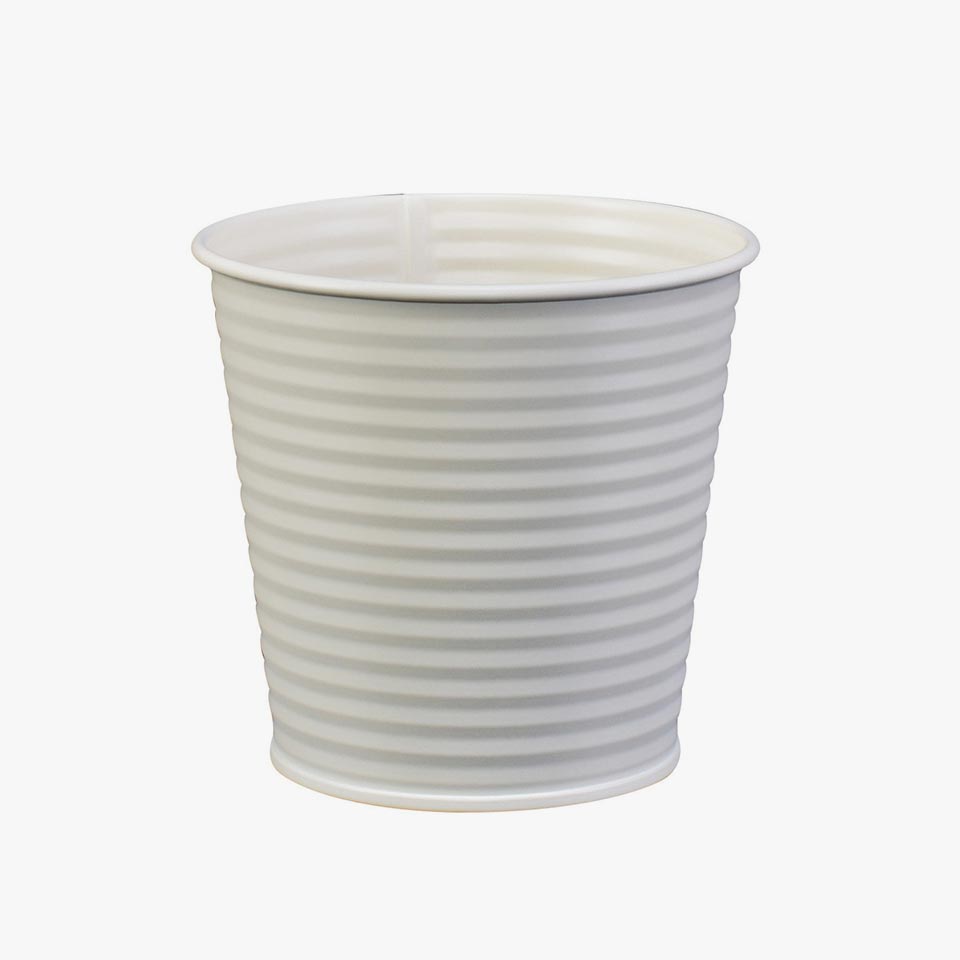 Vaso SHORT LINES Branco 0.6L