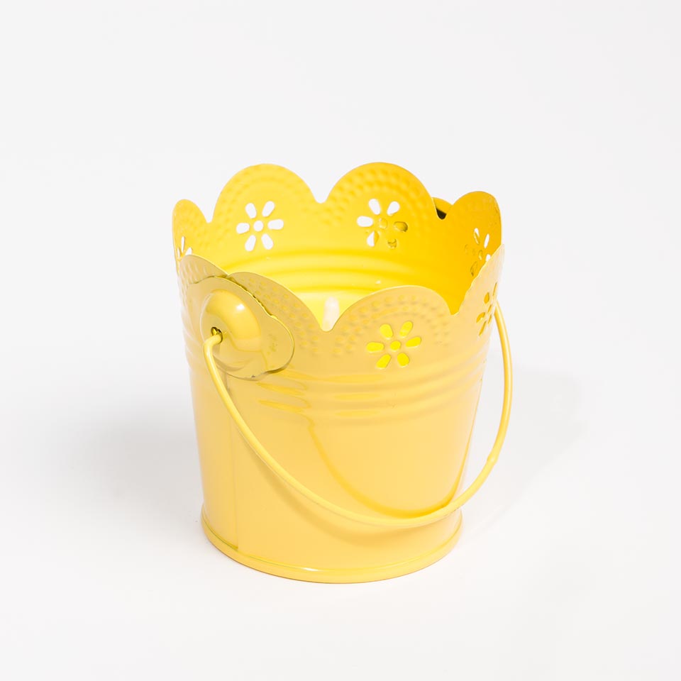 Vela de citronela BUCKET A.7.5cm