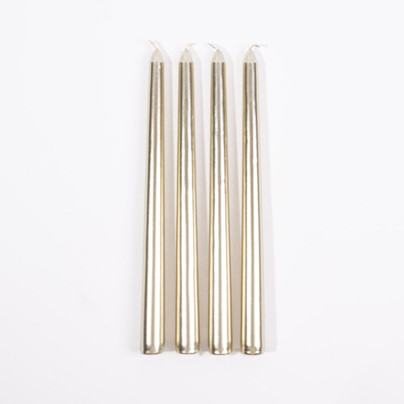 Conjunto de 4 Velas GLOW Champanhe