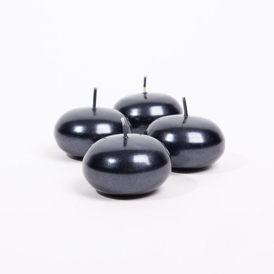 Velas flutuantes redondas para centro de mesa de casamento