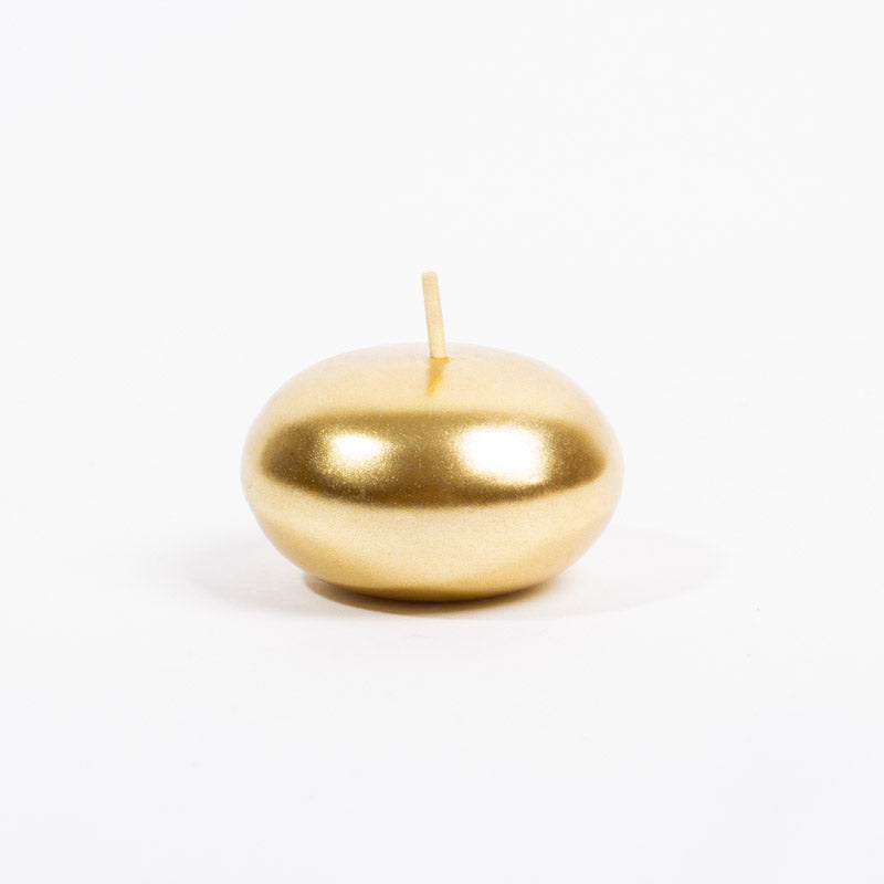Conjunto de 4 Velas Flutuantes GLOW Dourado