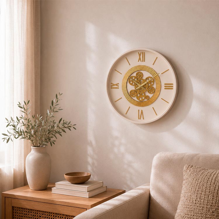 Quartz Wall Clock D.30.5x4.3cm