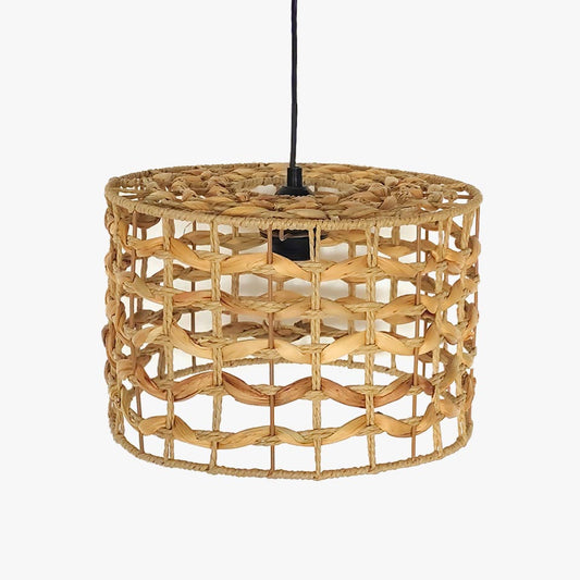 Candeeiro Suspenso ZURI Rattan 31x20cm