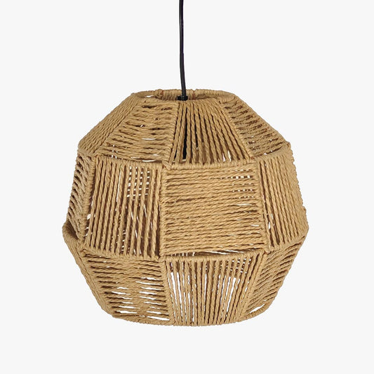 Candeeiro Suspenso AYANA Rattan 31,5x21,5cm