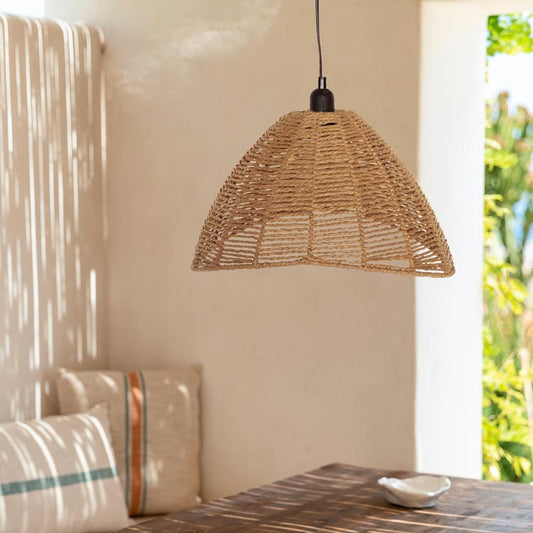 Candeeiro Suspenso AMAHLE Rattan 40x36cm