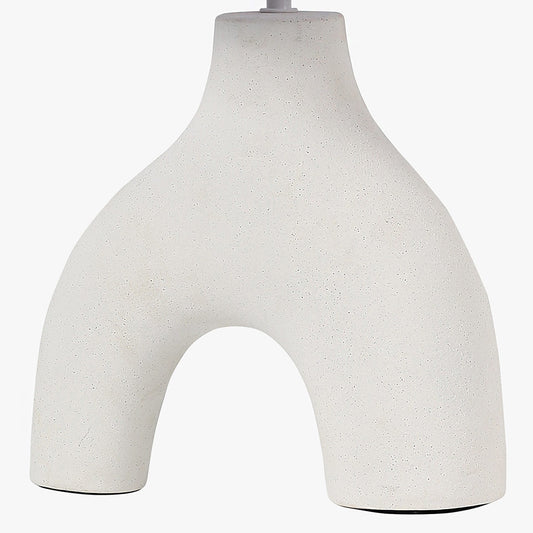 Candeeiro de Mesa SHAPE Branco A.46cm