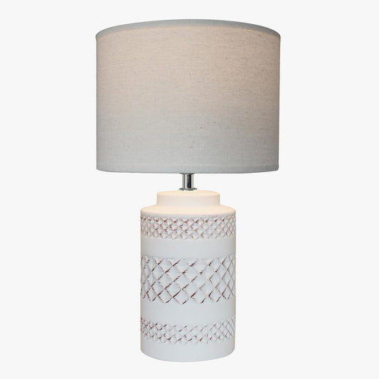 MACAU Table Lamp White H.39.5cm