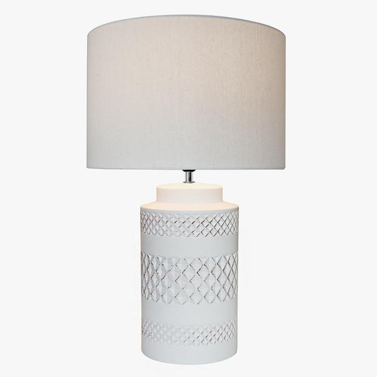 MACAU Table Lamp White H.62cm