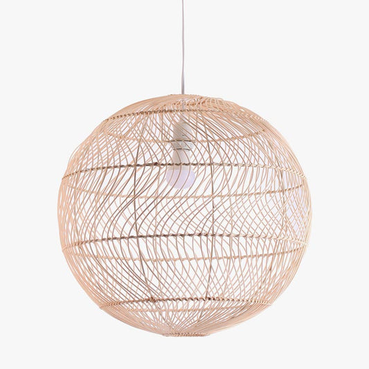 Candeeiro Suspenso DOLAPO Bambu D50X48.5cm