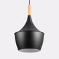 Candeeiro Suspenso LOMIR Preto D.24x38cm