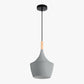 Candeeiro Suspenso LOMIR Cinza D.24x38cm