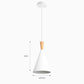 Candeeiro Suspenso PRISMARA Branco D.18.5x36cm