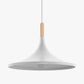 Candeeiro Suspenso NOARA Branco D.36x27cm