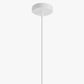 Candeeiro Suspenso NOARA Branco D.36x27cm