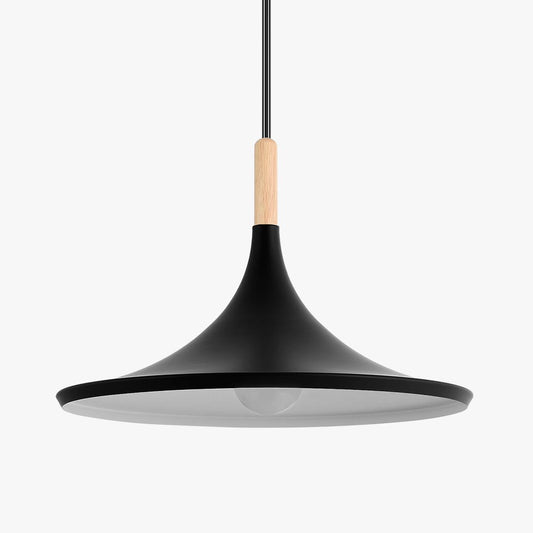 Candeeiro Suspenso NOARA Preto D.36x27cm