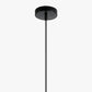 Candeeiro Suspenso NOARA Preto D.36x27cm