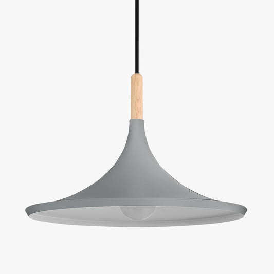 Candeeiro Suspenso NOARA Cinza D.36x27cm