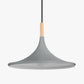 Candeeiro Suspenso NOARA Cinza D.36x27cm